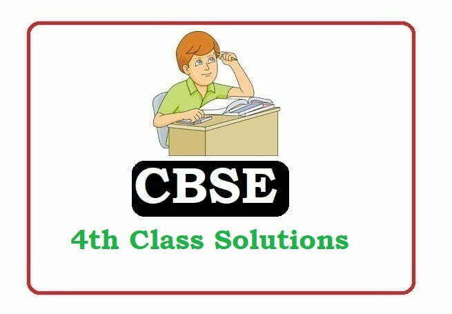 CBSE Class 4 Solutions 2024, CBSE Solutions 2024