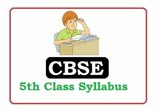 CBSE 4th Class Syllabus 2024, CBSE 4th Class new Syllabus 2024