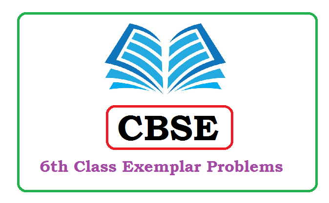 CBSE 6th Class Exemplar Problems 2023, CBSE 6th Class Exemplar 2023