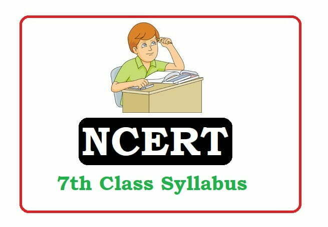 NCERT 7th Class Syllabus 2024