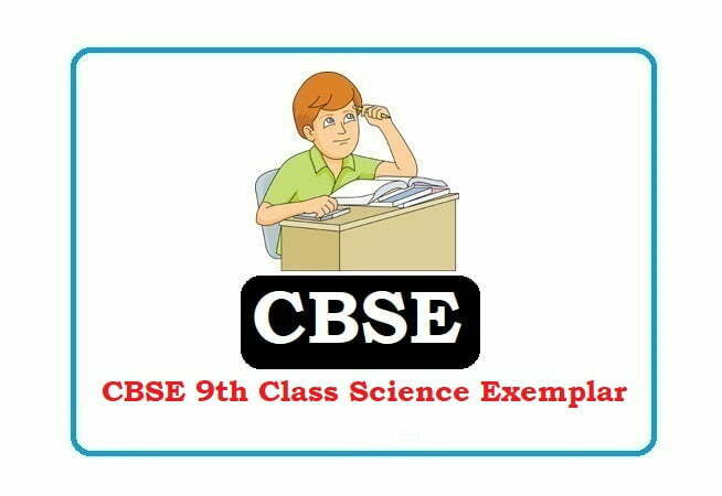 CBSE CBSE 9th Class Science Exemplar 2022, CBSE CBSE 9th Class  Exemplar 2022